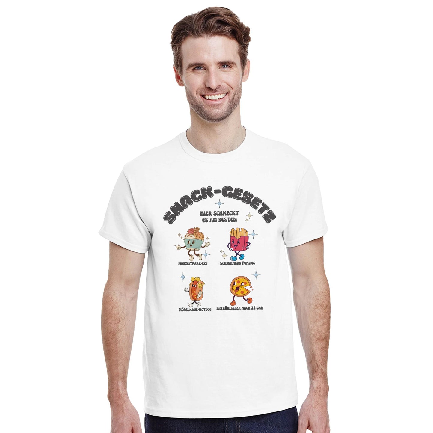 Hotdog Shirt, Freizeitpark T-Shirt, Pommes Shirt, Pizza Shirt, Geschenkidee Tshirt, lustiges Shirt, Schwimmbad-Pommes, Snack T-Shirt, Food
