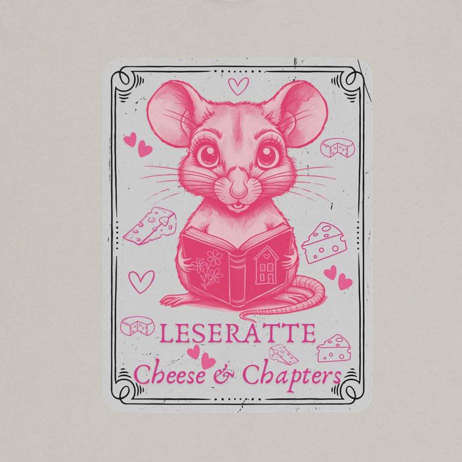 Leseratte Shirt, Cheese and Chapter, Buch Shirt, Booktok, Bücherliebe, Lesen Geschenke, Tshirt Bücher, Buchliebhaber, Lesen Geschenke