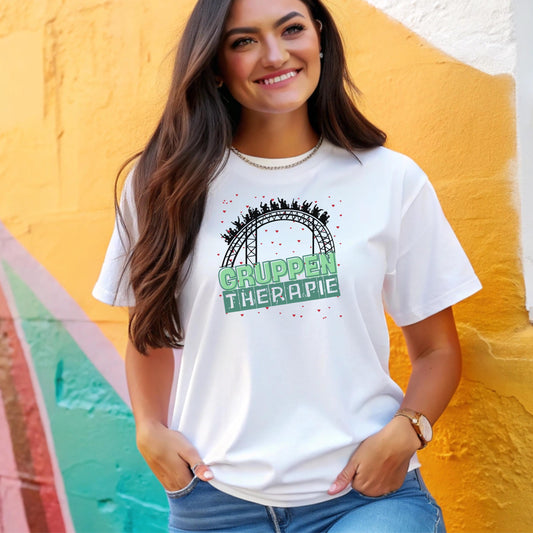 Freizeitpark Shirt, Achterbahn-Fan, Geschenkidee Freizeitpark-Fan,T-Shirt Achterbahn Spruch, Gruppen Tshirt, Gruppen Shirts, Gruppentherapie