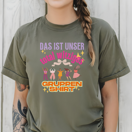 Lustiges Gruppen- T-shirt, perfekt für Ausflüge, JGA, Geburtstag, Team-Ausflug, Geschenk Freundin, Arbeitskollegin, Brautjungfer